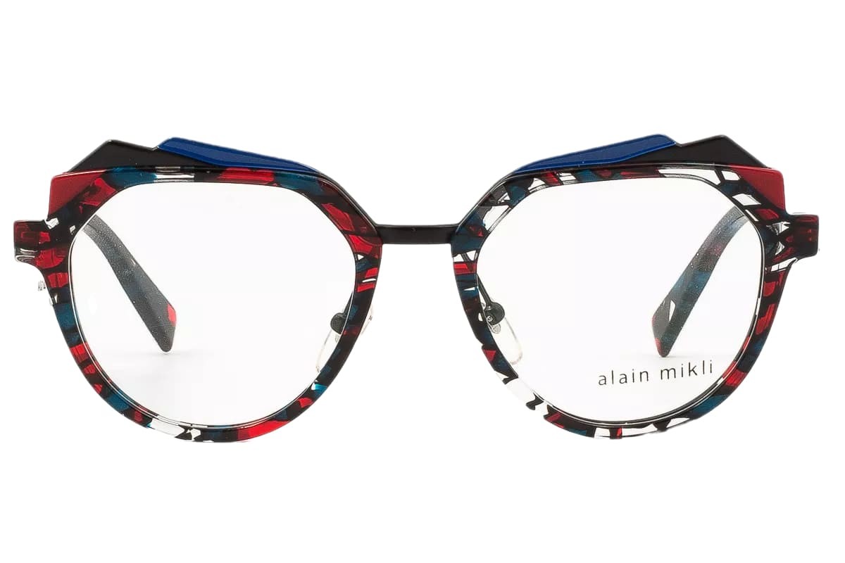 Okulary Alain Mikli nowa kolekcja 2022 z metalowym mostkiem